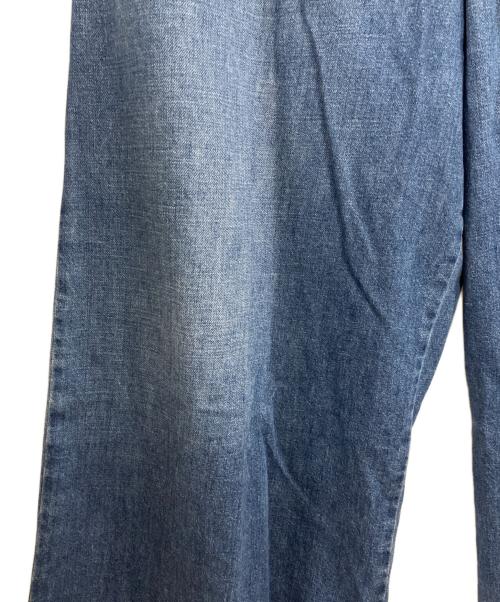 LOEWE（ロエベ）LOEWE (ロエベ) Paula's Ibiza (パウラズ イビザ) Cropped Trousers in Denim インディゴ サイズ:Sの古着・服飾アイテム