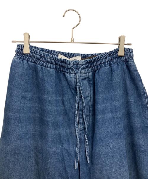 LOEWE（ロエベ）LOEWE (ロエベ) Paula's Ibiza (パウラズ イビザ) Cropped Trousers in Denim インディゴ サイズ:Sの古着・服飾アイテム