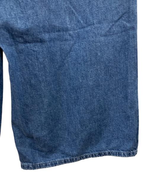 LOEWE（ロエベ）LOEWE (ロエベ) Paula's Ibiza (パウラズ イビザ) Cropped Trousers in Denim インディゴ サイズ:Sの古着・服飾アイテム
