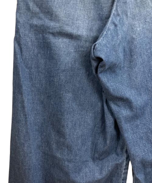 LOEWE（ロエベ）LOEWE (ロエベ) Paula's Ibiza (パウラズ イビザ) Cropped Trousers in Denim インディゴ サイズ:Sの古着・服飾アイテム