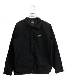 stussy（ステューシー）の古着「コーチジャケット」｜ブラック