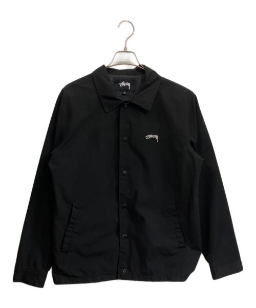 stussy（ステューシー）stussy (ステューシー) コーチジャケット ブラック サイズ:Sの古着・服飾アイテム