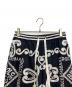 中古・古着 DOLCE & GABBANA (ドルチェ＆ガッバーナ) ハーフパンツ ネイビー×ホワイト サイズ:46：23000円