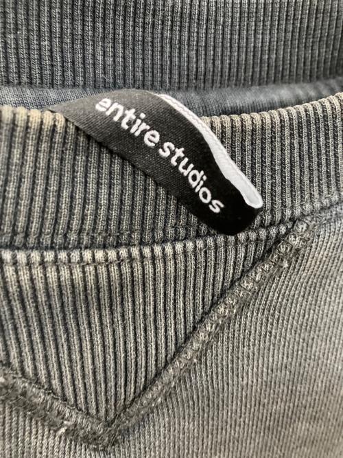 entire studios（エンタイアスタジオ）ENTIRE STUDIOS (エンタイアスタジオ) BOX CREW/WASH グレー サイズ:XSの古着・服飾アイテム