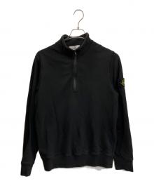 STONE ISLAND（ストーンアイランド）の古着「ハーフジップスウェット」｜ブラック
