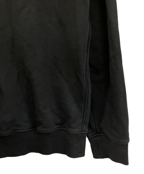 STONE ISLAND（ストーンアイランド）STONE ISLAND (ストーンアイランド) ハーフジップスウェット ブラック サイズ:Mの古着・服飾アイテム