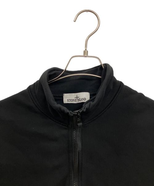 STONE ISLAND（ストーンアイランド）STONE ISLAND (ストーンアイランド) ハーフジップスウェット ブラック サイズ:Mの古着・服飾アイテム