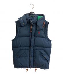 POLO RALPH LAUREN（ポロ・ラルフローレン）の古着「ダウンベスト」｜ブルー