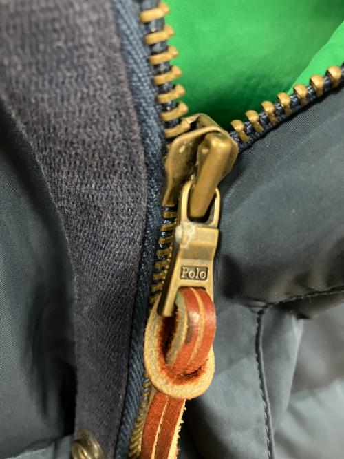 POLO RALPH LAUREN（ポロ・ラルフローレン）POLO RALPH LAUREN (ポロ・ラルフローレン) ダウンベスト ブルー サイズ:Sの古着・服飾アイテム