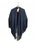 MADISON BLUE（マディソンブルー）の古着「FRINGE BIG CAPE」｜ネイビー