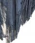 中古・古着 MADISON BLUE (マディソンブルー) FRINGE BIG CAPE ネイビー サイズ:F：48000円