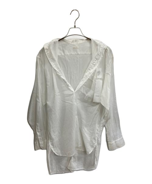 COMOLI（コモリ）COMOLI (コモリ) 長袖シャツ ホワイト サイズ:3 未使用品の古着・服飾アイテム