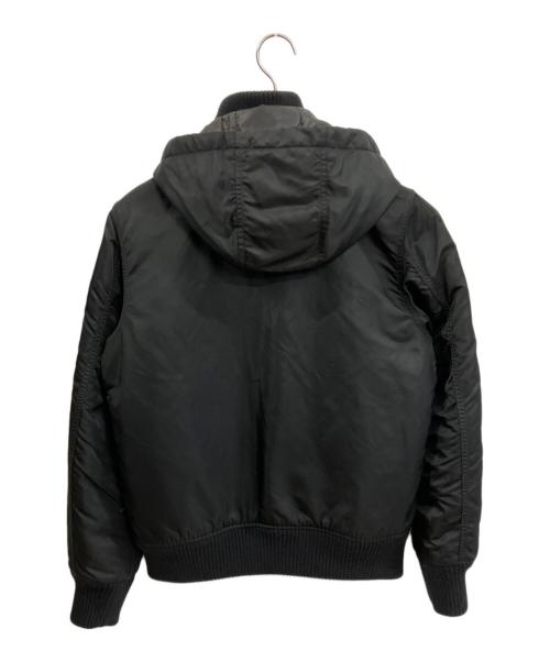 ALPHA（アルファ）ALPHA (アルファ) フライトジャケット ブラック サイズ:Mの古着・服飾アイテム