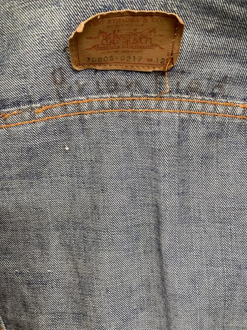 LEVI'S（リーバイス）LEVI'S (リーバイス) デニムジャケット インディゴ サイズ:12の古着・服飾アイテム