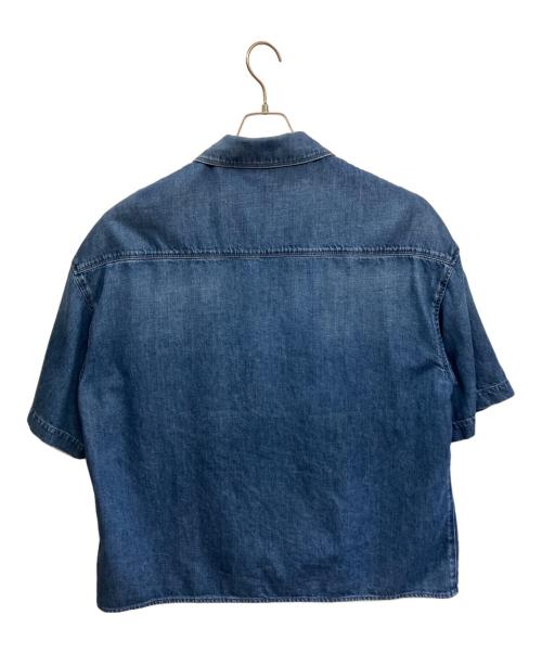 LOEWE（ロエベ）LOEWE (ロエベ) ショートスリーブシャツ デニム インディゴ サイズ:39の古着・服飾アイテム