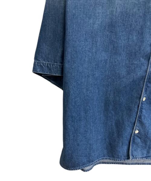 LOEWE（ロエベ）LOEWE (ロエベ) ショートスリーブシャツ デニム インディゴ サイズ:39の古着・服飾アイテム