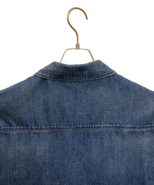 LOEWE（ロエベ）LOEWE (ロエベ) ショートスリーブシャツ デニム インディゴ サイズ:39の古着・服飾アイテム