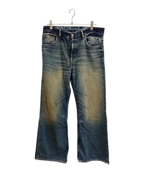 Acne studios（アクネ ストゥディオズ）Acne studios (アクネ ストゥディオズ) ダメージ加工デニムパンツ インディゴ サイズ:W32 L30の古着・服飾アイテム