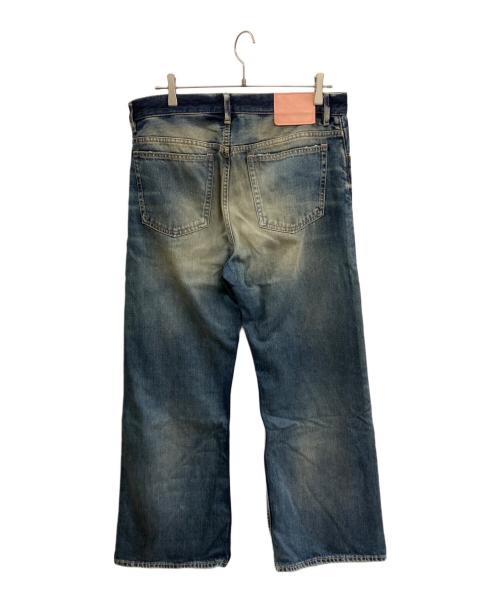 Acne studios（アクネ ストゥディオズ）Acne studios (アクネ ストゥディオズ) ダメージ加工デニムパンツ インディゴ サイズ:W32 L30の古着・服飾アイテム