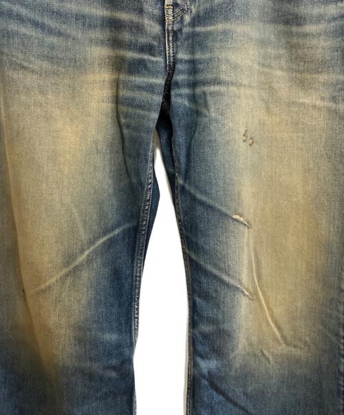 Acne studios（アクネ ストゥディオズ）Acne studios (アクネ ストゥディオズ) ダメージ加工デニムパンツ インディゴ サイズ:W32 L30の古着・服飾アイテム