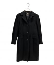 Salvatore Ferragamo（サルヴァトーレ フェラガモ）の古着「コート」｜ブラック