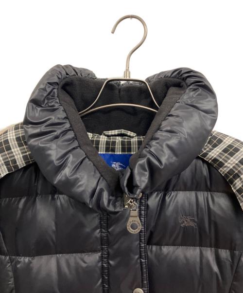 BURBERRY BLUE LABEL（バーバリー ブルー レーベル）BURBERRY BLUE LABEL (バーバリー ブルー レーベル) ダウンコート ネイビー サイズ:40の古着・服飾アイテム