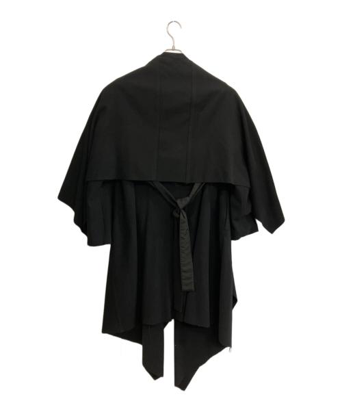 JULIUS（ユリウス）JULIUS (ユリウス) ドレープコート ブラック サイズ:表記なしの古着・服飾アイテム