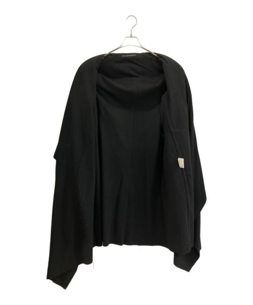 JULIUS（ユリウス）JULIUS (ユリウス) ドレープコート ブラック サイズ:表記なしの古着・服飾アイテム