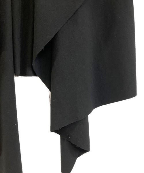 JULIUS（ユリウス）JULIUS (ユリウス) ドレープコート ブラック サイズ:表記なしの古着・服飾アイテム