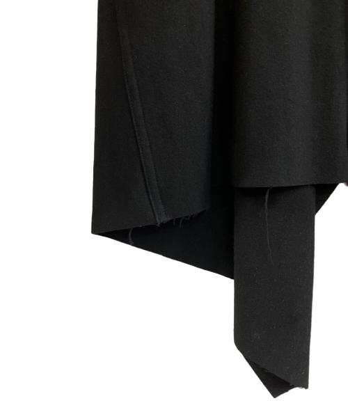 JULIUS（ユリウス）JULIUS (ユリウス) ドレープコート ブラック サイズ:表記なしの古着・服飾アイテム
