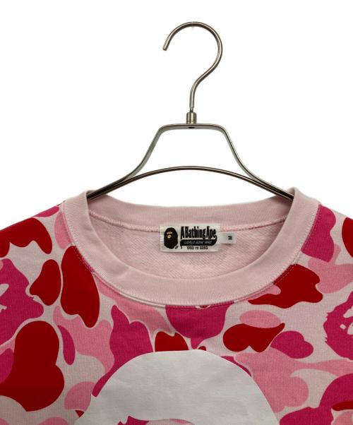 A BATHING APE（アベイシングエイプ）A BATHING APE (アベイシングエイプ) カモスウェット ピンク×レッド サイズ:Mの古着・服飾アイテム