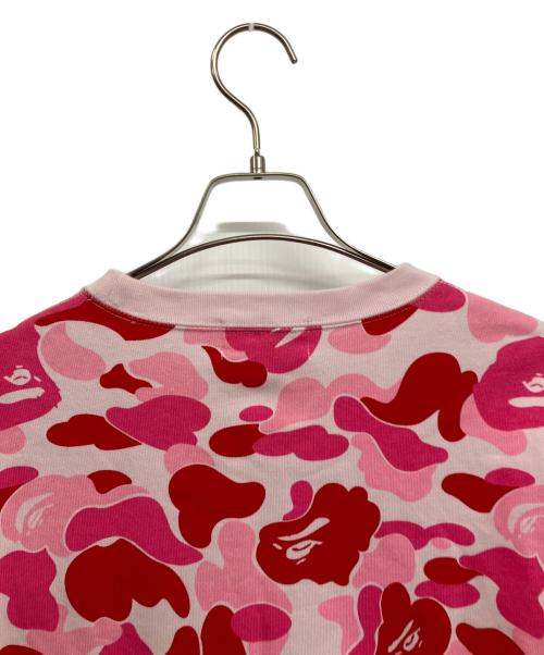 A BATHING APE（アベイシングエイプ）A BATHING APE (アベイシングエイプ) カモスウェット ピンク×レッド サイズ:Mの古着・服飾アイテム