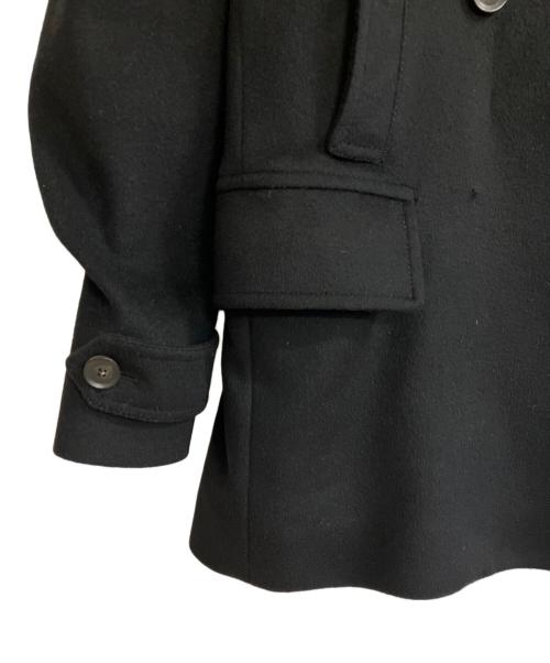GUCCI（グッチ）GUCCI (グッチ) ミドル丈Pコート ブラック サイズ:38の古着・服飾アイテム