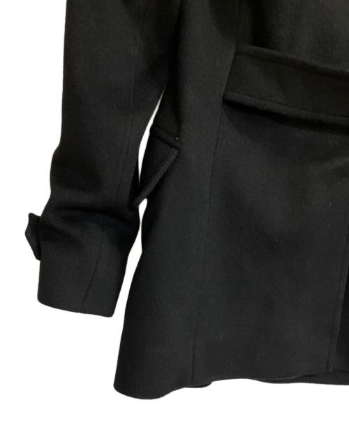 GUCCI（グッチ）GUCCI (グッチ) ミドル丈Pコート ブラック サイズ:38の古着・服飾アイテム