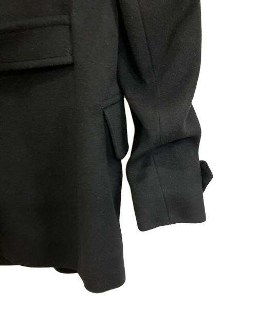GUCCI（グッチ）GUCCI (グッチ) ミドル丈Pコート ブラック サイズ:38の古着・服飾アイテム