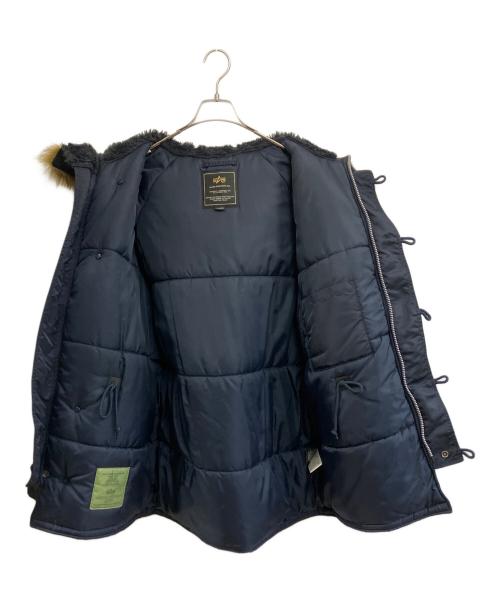 ALPHA（アルファ）ALPHA (アルファ) N-3Bタイプコート ネイビー サイズ:X-LARGEの古着・服飾アイテム