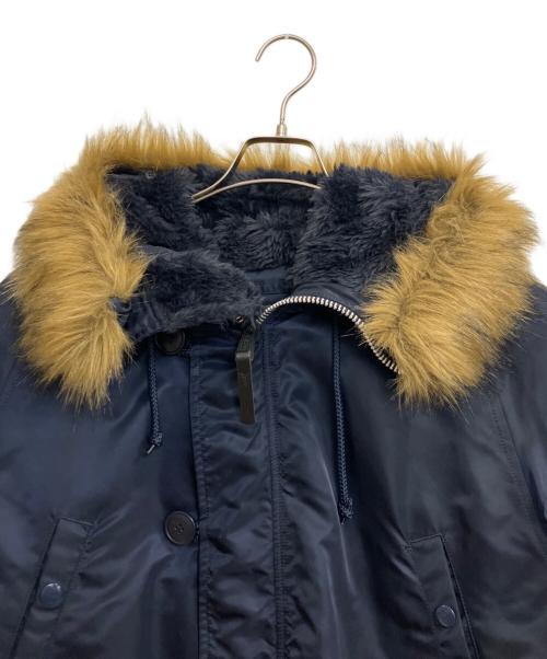 ALPHA（アルファ）ALPHA (アルファ) N-3Bタイプコート ネイビー サイズ:X-LARGEの古着・服飾アイテム