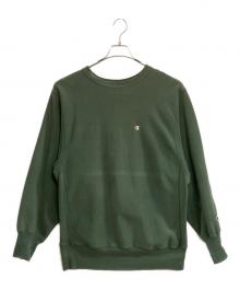 Champion REVERSE WEAVE（チャンピオン リバース ウィーブ）の古着「スウェット」｜オリーブ