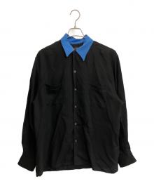 WACKO MARIA×N.HOOLYWOOD（ワコマリア×エヌ ハリウッド）の古着「長袖シャツ」｜ブラック×ブルー