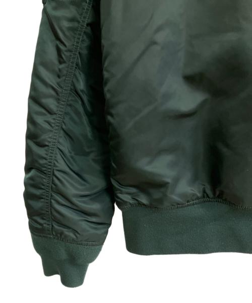 ALPHA INDUSTORIES（アルファ インダストリーズ）ALPHA INDUSTORIES (アルファ インダストリーズ) MA-1ジャケット グリーン サイズ:XLの古着・服飾アイテム