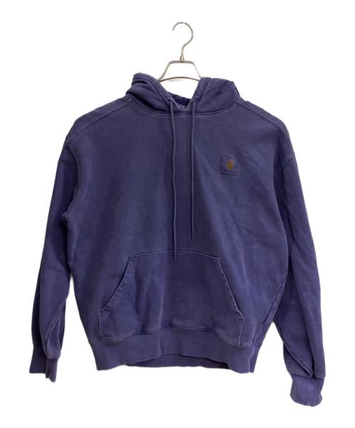CarHartt（カーハート）CarHartt (カーハート) プルオーバーパーカー パープル サイズ:Sの古着・服飾アイテム