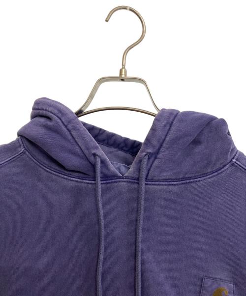 CarHartt（カーハート）CarHartt (カーハート) プルオーバーパーカー パープル サイズ:Sの古着・服飾アイテム