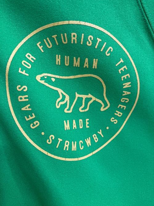 HUMAN MADE（ヒューマンメイド）HUMAN MADE (ヒューマンメイド) トラックジャケット グリーン サイズ:Mの古着・服飾アイテム