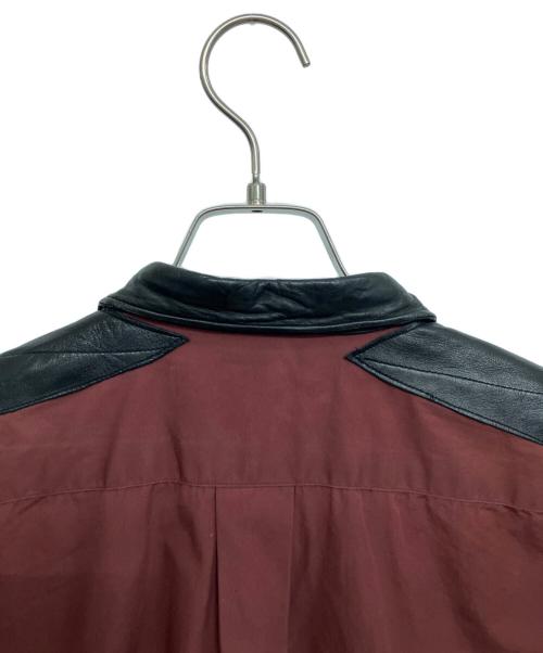 COMME des GARCONS SHIRT（コムデギャルソンシャツ）COMME des GARCONS SHIRT (コムデギャルソンシャツ) 長袖シャツ ボルドー サイズ:Mの古着・服飾アイテム