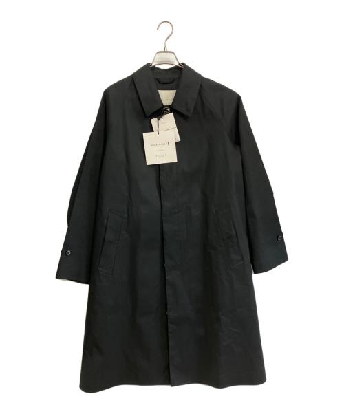 MACKINTOSH（マッキントッシュ）MACKINTOSH (マッキントッシュ) ライトメルトン ラグランスリーブ バルカラーコート ブラック サイズ:38 未使用品の古着・服飾アイテム