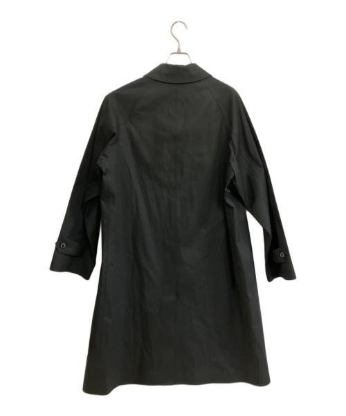 MACKINTOSH（マッキントッシュ）MACKINTOSH (マッキントッシュ) ライトメルトン ラグランスリーブ バルカラーコート ブラック サイズ:38 未使用品の古着・服飾アイテム
