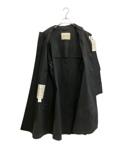 MACKINTOSH（マッキントッシュ）MACKINTOSH (マッキントッシュ) ライトメルトン ラグランスリーブ バルカラーコート ブラック サイズ:38 未使用品の古着・服飾アイテム