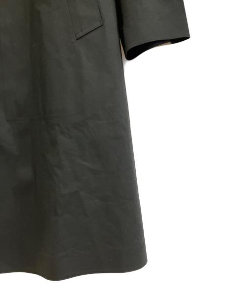 MACKINTOSH（マッキントッシュ）MACKINTOSH (マッキントッシュ) ライトメルトン ラグランスリーブ バルカラーコート ブラック サイズ:38 未使用品の古着・服飾アイテム