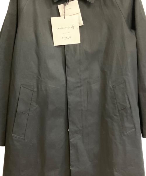 MACKINTOSH（マッキントッシュ）MACKINTOSH (マッキントッシュ) ライトメルトン ラグランスリーブ バルカラーコート ブラック サイズ:38 未使用品の古着・服飾アイテム