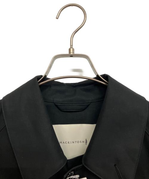 MACKINTOSH（マッキントッシュ）MACKINTOSH (マッキントッシュ) ライトメルトン ラグランスリーブ バルカラーコート ブラック サイズ:38 未使用品の古着・服飾アイテム